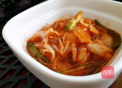 腌上就能吃的懒人辣白菜的做法图解8