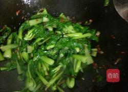 豆豉鲮鱼炒青菜的做法图解7