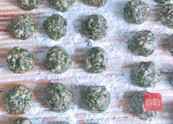 荠菜猪肉丸子的做法图解8
