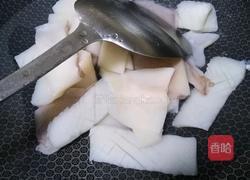 鱿鱼筒爆炒青椒红的做法图解5