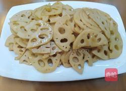 炒莲藕的做法图解4