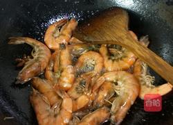 青椒炒虾的做法图解2