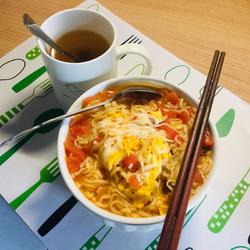 番茄鸡蛋面的做法[图]