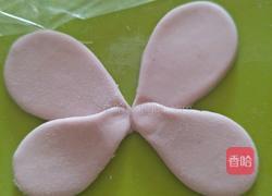 翩翩起舞的花蝴蝶馒头的做法图解6