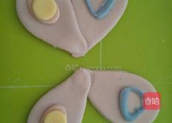 翩翩起舞的花蝴蝶馒头的做法图解12