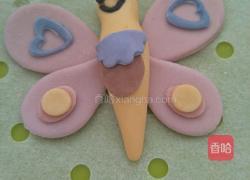 翩翩起舞的花蝴蝶馒头的做法图解22