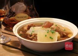 花椒牛肉萝卜汤的做法图解11