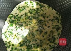 菠菜蛋饼的做法图解9