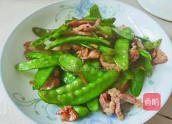 荷兰豆炒瘦肉的做法图解7