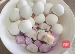 玫瑰花酿汤圆芋圆的做法图解1