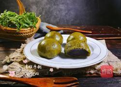 清明团（鼠曲草）版之豆沙馅的做法图解9