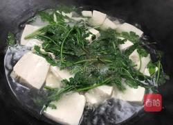 野芹菜叶豆腐汤的做法图解11