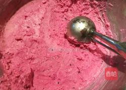 火龙果爆浆蛋糕（四寸）的做法图解7