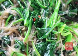 凉拌菠菜粉条的做法图解11