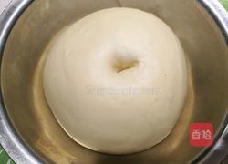 葱香芝士肉松火腿面包的做法图解2