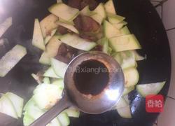 腊肠炒角瓜的做法图解6