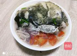 Illustration of how to make fish head powder 10