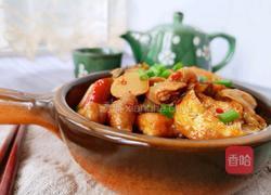酸菜油豆腐烧肥肠的做法图解14