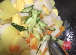 土豆年糕炒日本豆腐的做法图解11
