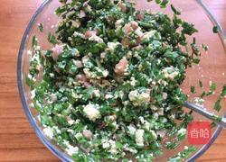 韭菜豆腐饺子的做法图解6