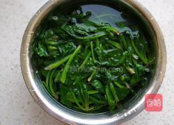 麻酱菠菜塔的做法图解3