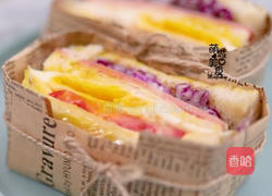 口袋三文治的做法图解12