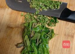 香椿芽拌豆腐的做法图解3