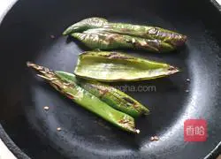 Illustration of how to make pepper and eggplant 6