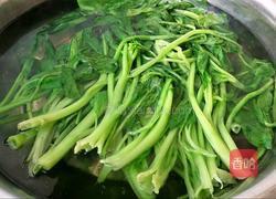 韭菜菠菜素包子的做法图解5