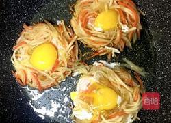 不一样的鸟巢煎蛋的做法图解5
