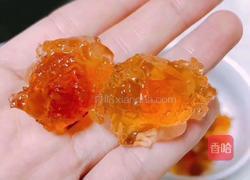 桂花皂角米桃胶银耳羹的做法图解2