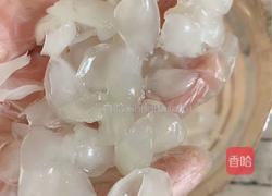 桂花皂角米桃胶银耳羹的做法图解6