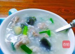 皮蛋瘦肉粥的做法图解8