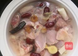 五料炖鸡汤的做法图解7