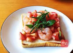 海虾番茄沙拉土司的做法图解11