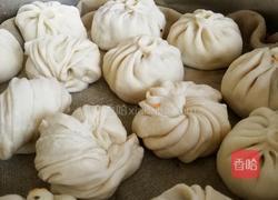 木耳胡萝卜馅包子的做法图解6