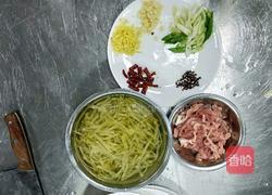 榨菜肉丝的做法图解4
