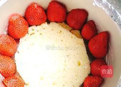 6寸草莓慕斯蛋糕（纯手工）的做法图解6