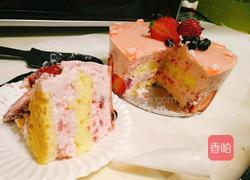 6寸草莓慕斯蛋糕（纯手工）的做法图解27