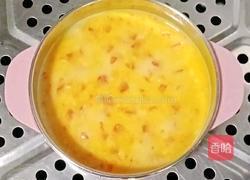 番茄虾仁馒头布丁 (宝宝辅食）的做法图解8