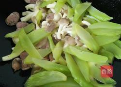 小炒莴苣的做法图解4