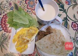 大饼加蛋的做法图解3