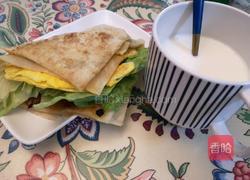 大饼加蛋的做法图解7