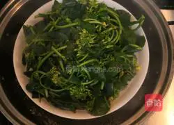 Illustration of steamed rapeseed moss 10