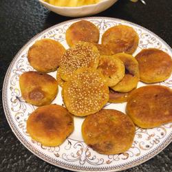 南瓜糯米饼的做法[图]