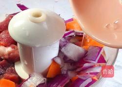 营养菜蔬搭配牛肉丸的做法图解4