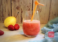 水果创意菜 小草莓爱上梨的做法图解11