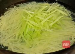 芹香椒油土豆丝的做法图解5