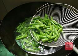 四季豆炒肉的做法图解4