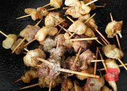椒盐牙签肉的做法图解7